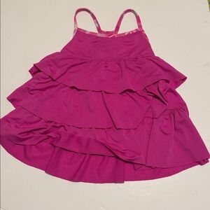 Gymgo Active Pink Ruffle Tank Size 7 - 8